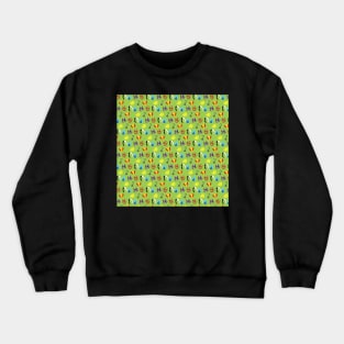 Villains Pattern Crewneck Sweatshirt